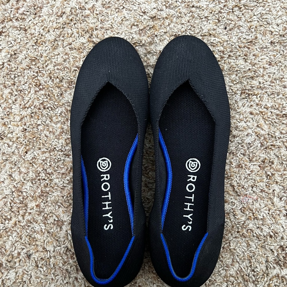 Rothy’s Flats - Black 9.5